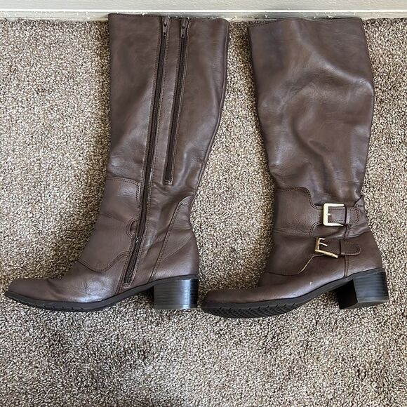 Aerosoles Brown Boots  - Picture 4 of 10
